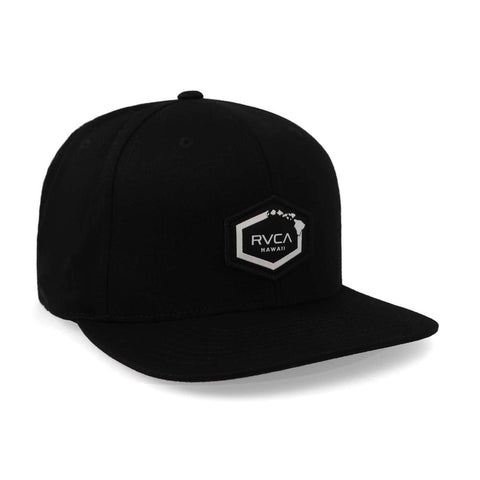 Gorra Rvca Islan Hex Snap M Avyha00389 Negro Unitalla