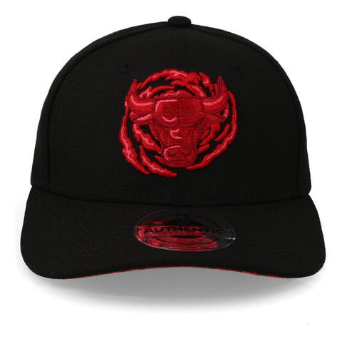 Gorra Fex Pro Kid Bulls Nbaca323220blk Negro Para Niño