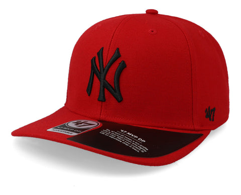 Gorra '47 MLB Yankees No Shot Mvp Wool Rojo Unitalla
