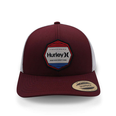 Gorra Hurley Pacific Patch Khaki Hihm0054 Rojo Unitalla