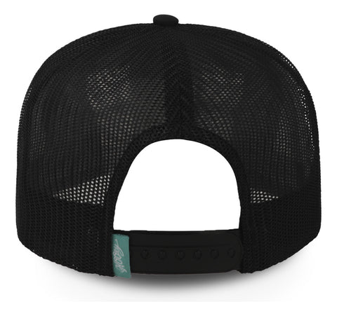 Gorra Hooey 2424tbk Zenith 6 Panel Mid Profile Negro Unitall