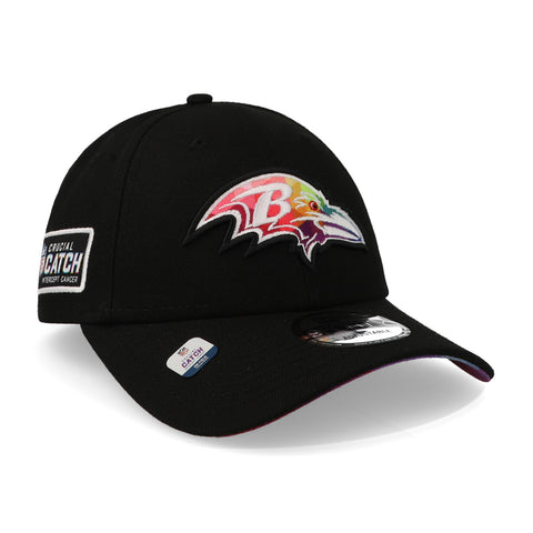Gorra New Era 9Forty NFL Ravens Crucial Catch 23 Negro