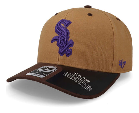 Gorra '47 MLB White Sox Replica MVP Cold Zone Camel Unitalla