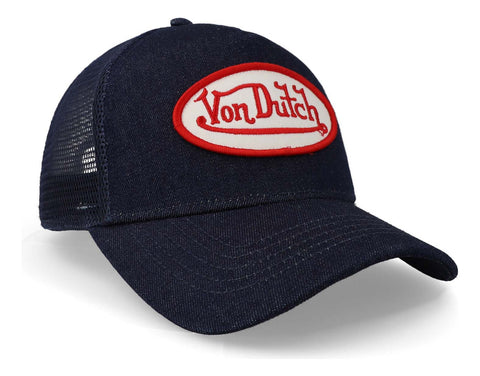 Gorra Von Dutch 9844088 Denim Mezclilla Oscura Unitalla