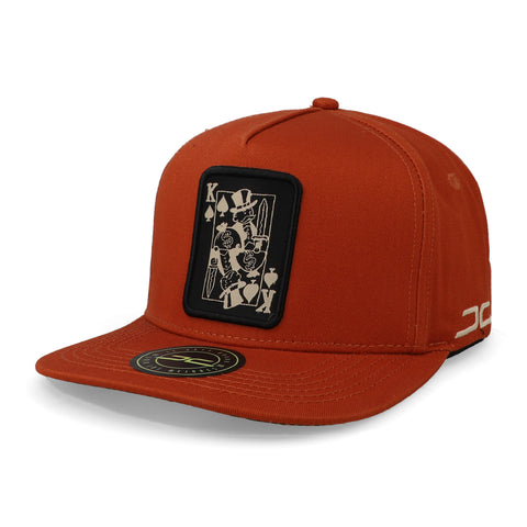Gorra Jc Hats King Card 1847 Naranja Unitalla