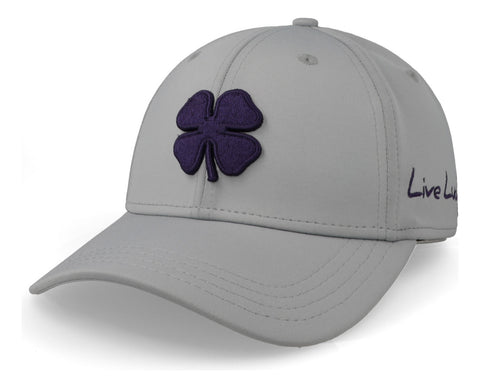 Gorra Black Clover Premium Clover 123 Gris Cerrada