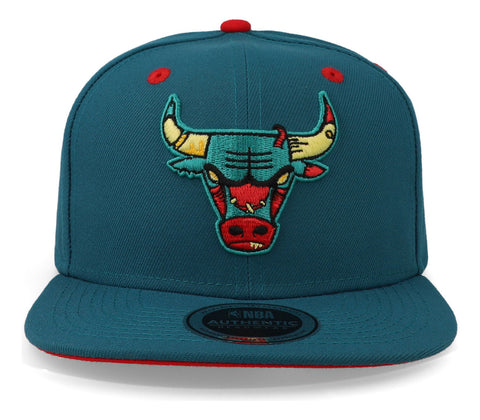 Gorra Fex Zombie Squad Nba Bulls Verde Unitalla