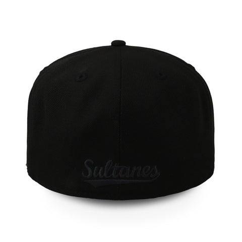Gorra New Era 59 Fifty LMB Sultanes Basic Black On Black Cerrado