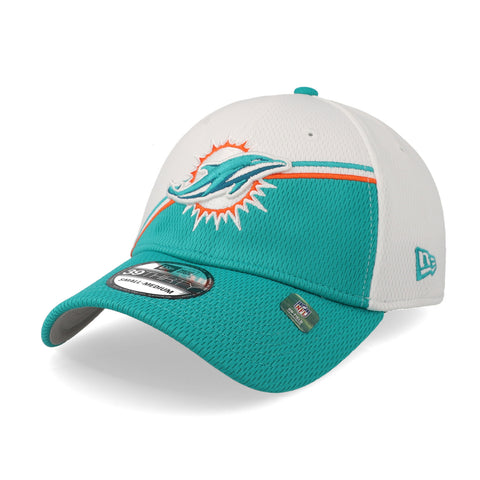 Gorra New Era 39 Thirty NFL Dolphins Sideline 23 Cerrada