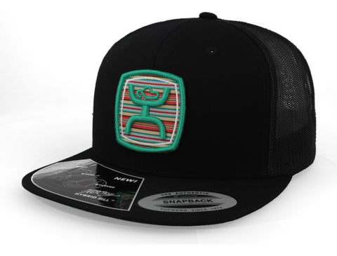 Gorra Hooey 2424tbk Zenith 6 Panel Mid Profile Negro Unitall