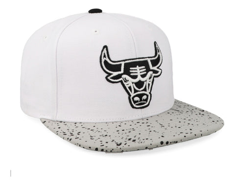 Gorra Mitchell & Ness Nba Cement Top Bulls Chicago Gris Unit