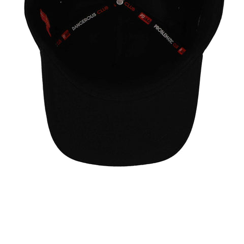 Gorra Problematic Chiquete Oso Trucker Negro Unitalla