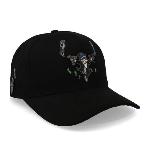 Gorra Cash Only Monopoly Plata O Plomo Curve 1029 Unitalla