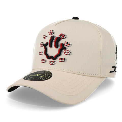 Gorra JC Hats Happy Face 2883 Beige Unitalla