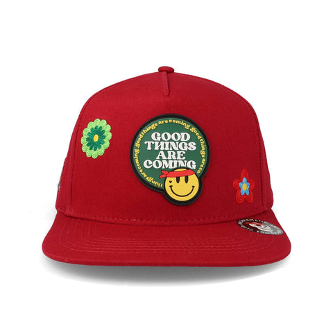 Gorra Problematic Chiquete Good Things Snap Rojo Uni