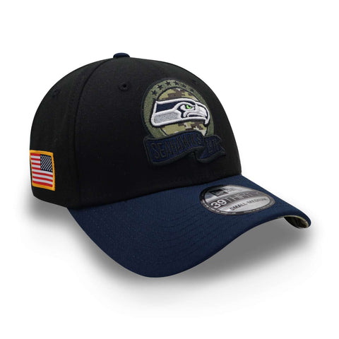 Gorra New Era 39 Thirty NFL Seahawks Salute to Service