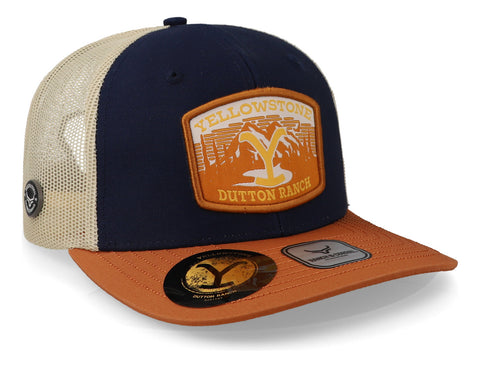 Gorra Ranch & Corral Yellowstone 15 Yw15 Azul Unitalla
