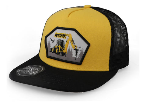 Gorra Ranch & Corral Work 3 Rcwk03 Mostaza/negro Unitalla