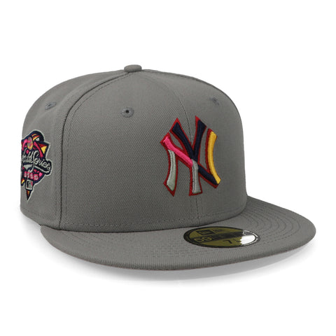 Gorra New Era 59 Fifty MLB Yankees Color Pack Multi Gris Cerrado