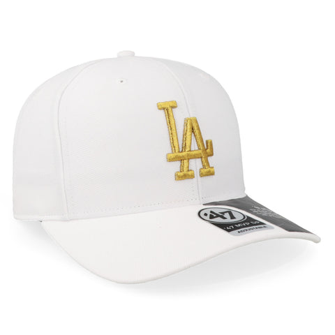 Gorra '47 MLB Dodgers No Shot MVP Blanco Unitalla