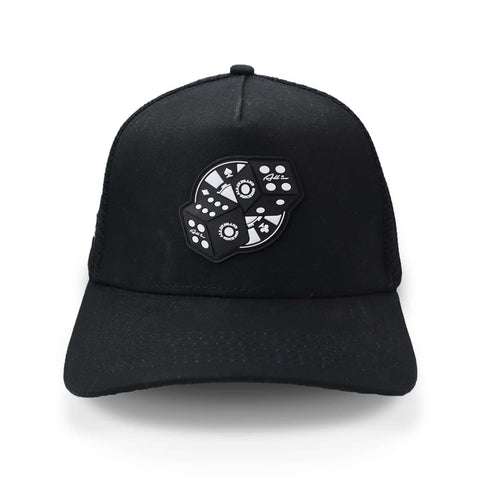 Gorra All In Dados Negro Trucker Unitalla