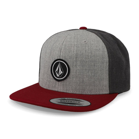 Gorra Volcom D5512322 Quarter Twill Blk Gris Unitalla