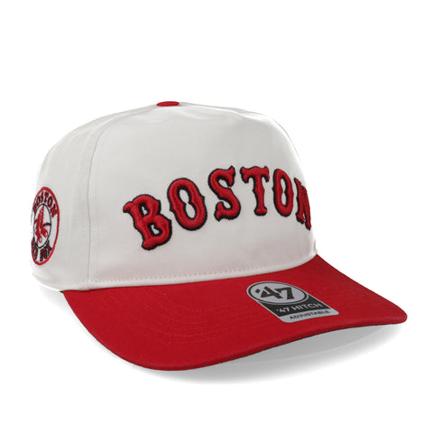 Gorra '47 MLB Red Sox Double Header Crema Unitalla