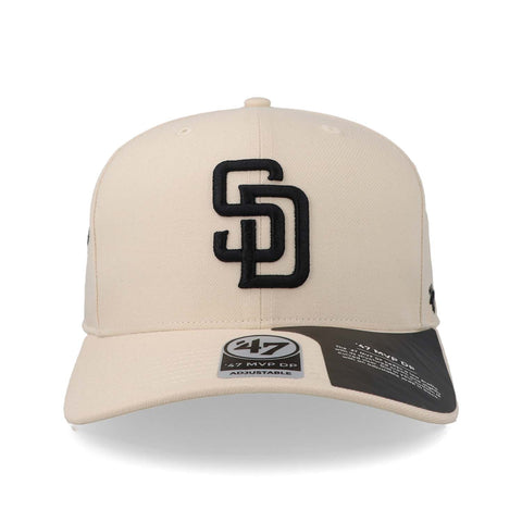 Gorra '47 MLB Padres Sure Shot MVP DP Natural Unitalla