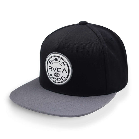 Gorra Rvca Domestic Snapback Negro Unitalla