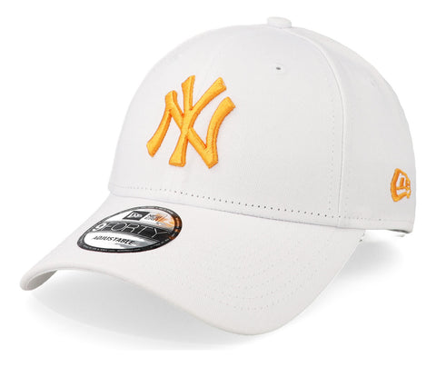 Gorra New Era 9 Forty MLB Yankees Essential Blanco/Naranja