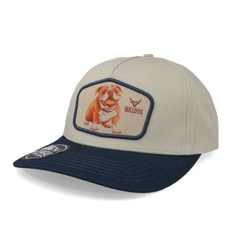 Gorra Ranch & Corral Dog Breeds Bulldog Natural Unitalla