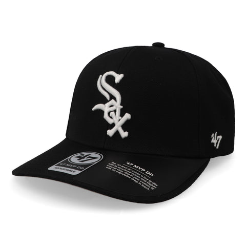 Gorra '47 MLB White Sox MVP DP Negro Unitalla