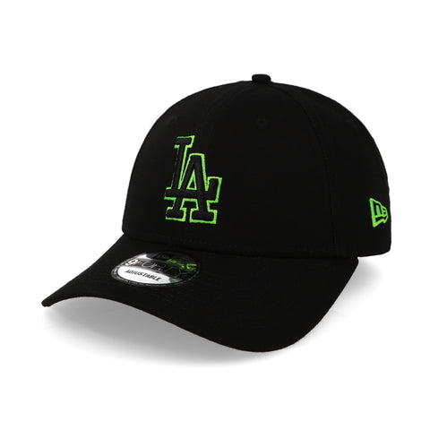 Gorra New Era 9 Forty MLB Dodgers Neon Outline Negro Unitalla
