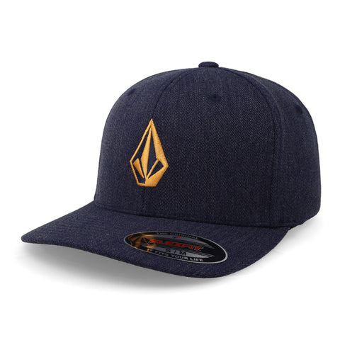 Gorra Volcom Full Stone D5512321 Flexfit Azul Cerrada