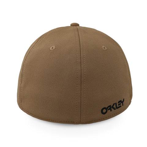 Gorra Oakley 6 Panel Stretch Hat Embossed Caqui Cerrada