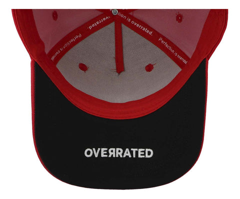 Gorra Overrated New York Of Dream Roja Snk Rojo Unitalla