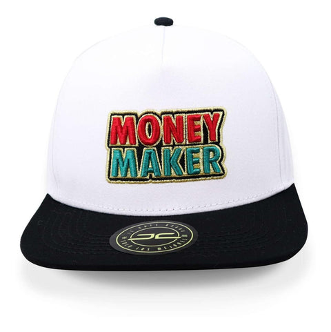 Gorra Jc Hats 1535 Money Maker Blanco/negro Unitalla