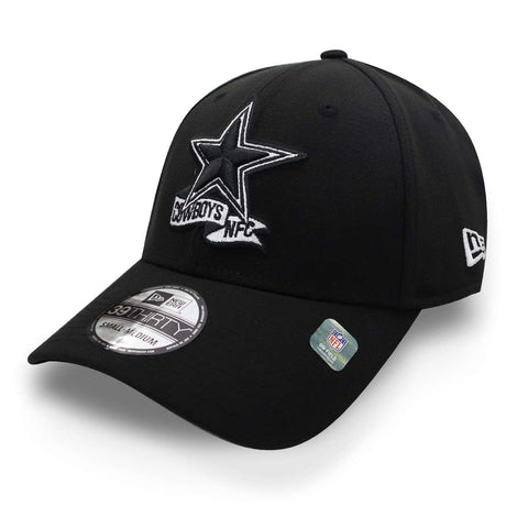 Gorra New Era 39 Thirty NFL Cowboys Sideline 22 Negro