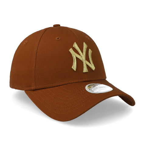Gorra New Era 9 Forty MLB Yankees Wmns Metallic Logo Terracota Unitalla