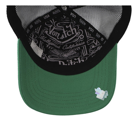 Gorra Von Dutch Trucker With Logo G Verde Unitalla