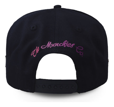 Gorra Cash Only We Smoke Weed Snk Azul Marino Unitalla