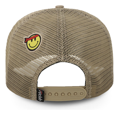 Gorra Problematic Chiquete Paperplane Malla Arena Pmar Beige