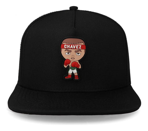 Gorra All In Chavez Chibi Negro Snapback Negro Unitalla