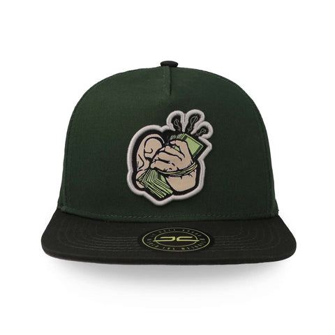 Gorra Jc Hats Hi Money 1678 Verde Unitalla