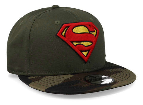 Gorra New Era 9 Fifty DC Superman Para Niño Verde