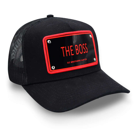 Gorra GC Brothers The Boss Trucker Negro Unitalla