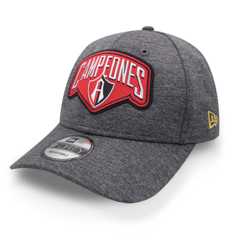 Gorra New Era 9 Forty LMX Atlas Campeón 2022 Gris Unitalla