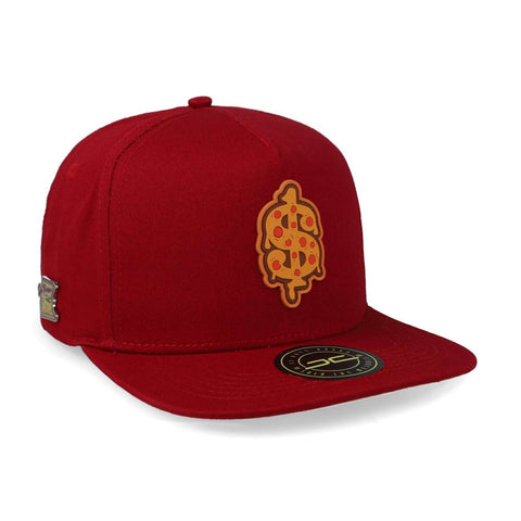 Gorra Jc Hats Modelo 1653 JC Pizza Rojo Unitalla