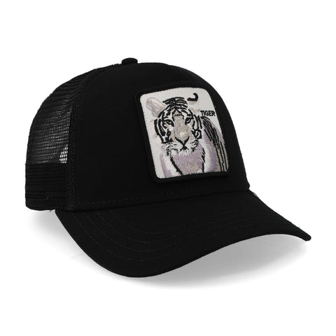 Gorra Goorin Bros Trucker Silver Tiger Negro Unitalla