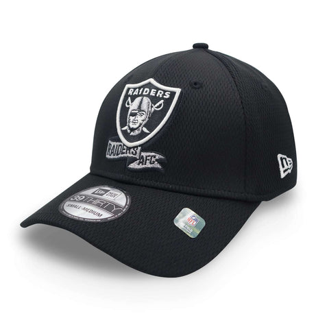 Gorra New Era 39 Thirty NFL Raiders Sideline Coach Negro